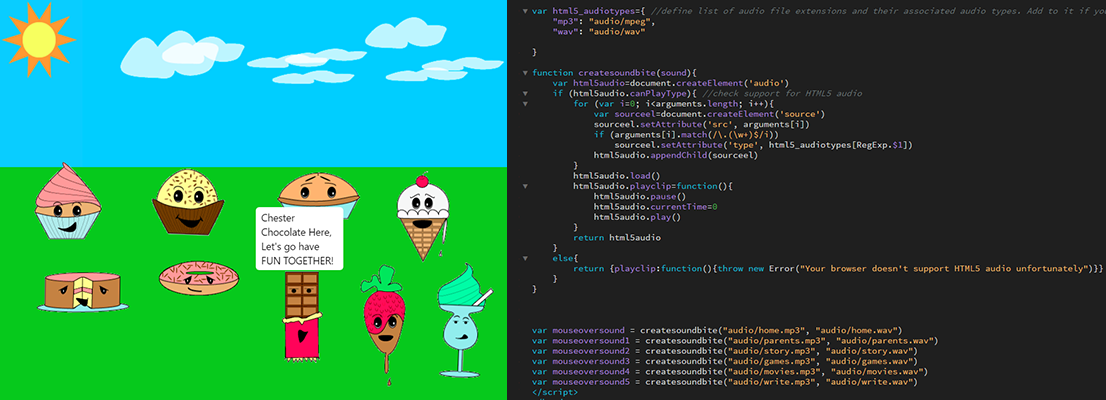 onMouse sound effect with JavaScript